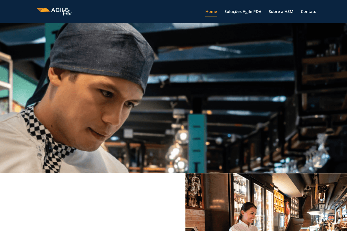 Site do fornecedor de Agile PDV