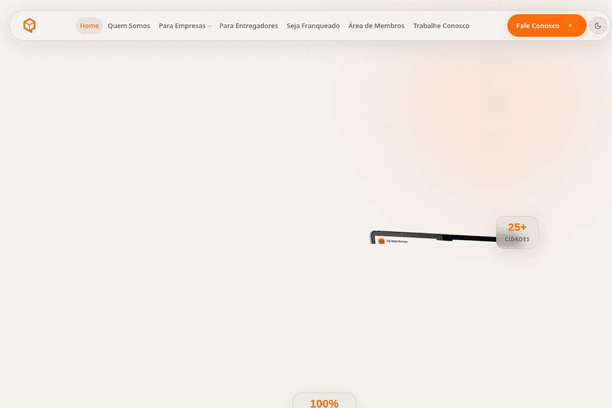 Site do fornecedor de Del Match Delivery