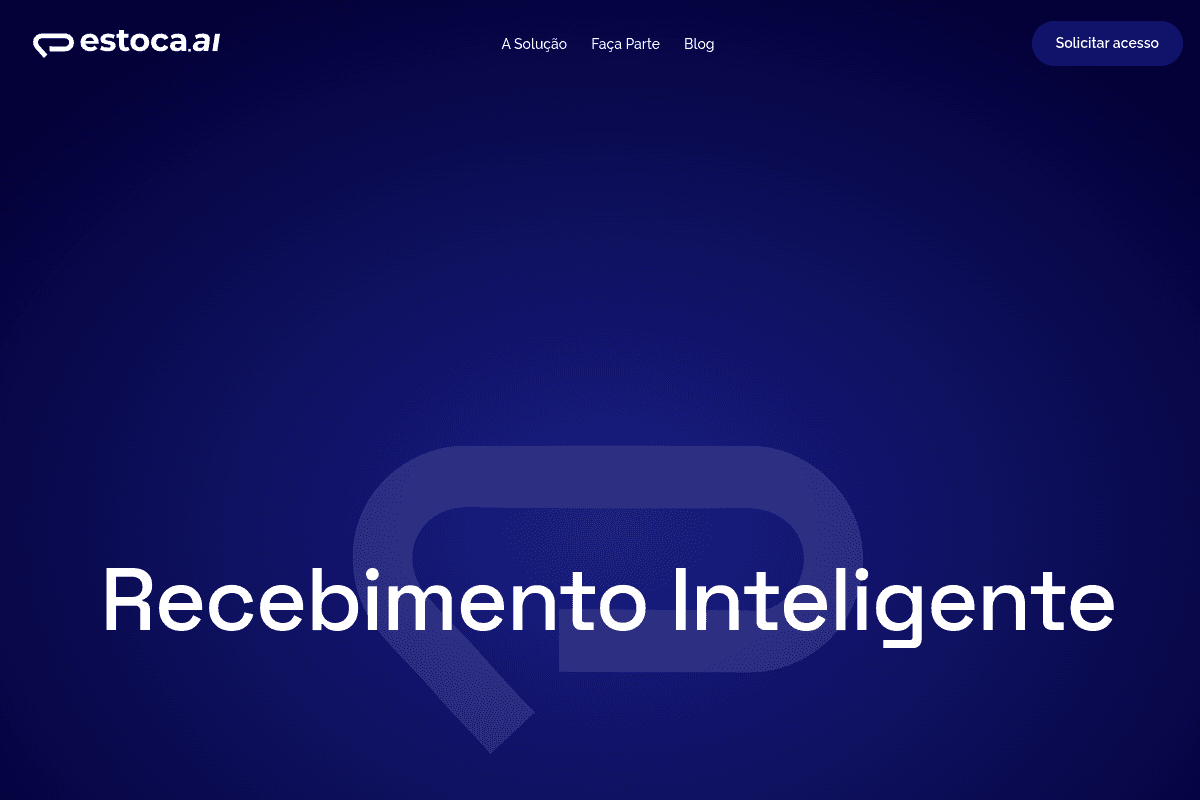 Site do fornecedor de Estoca.ai