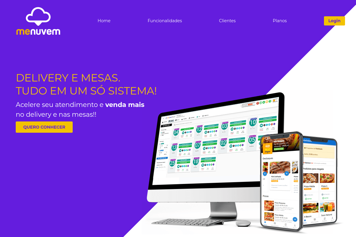 Site do fornecedor de MenuVem