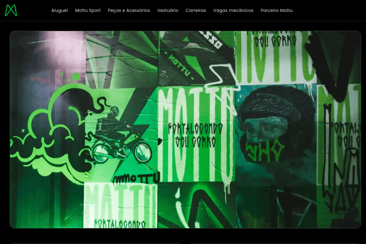 Site do fornecedor de Mottu