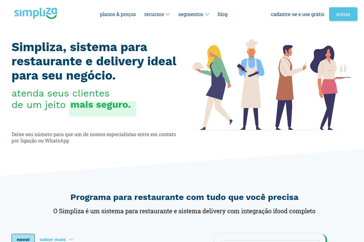 Site do fornecedor de Simpliza