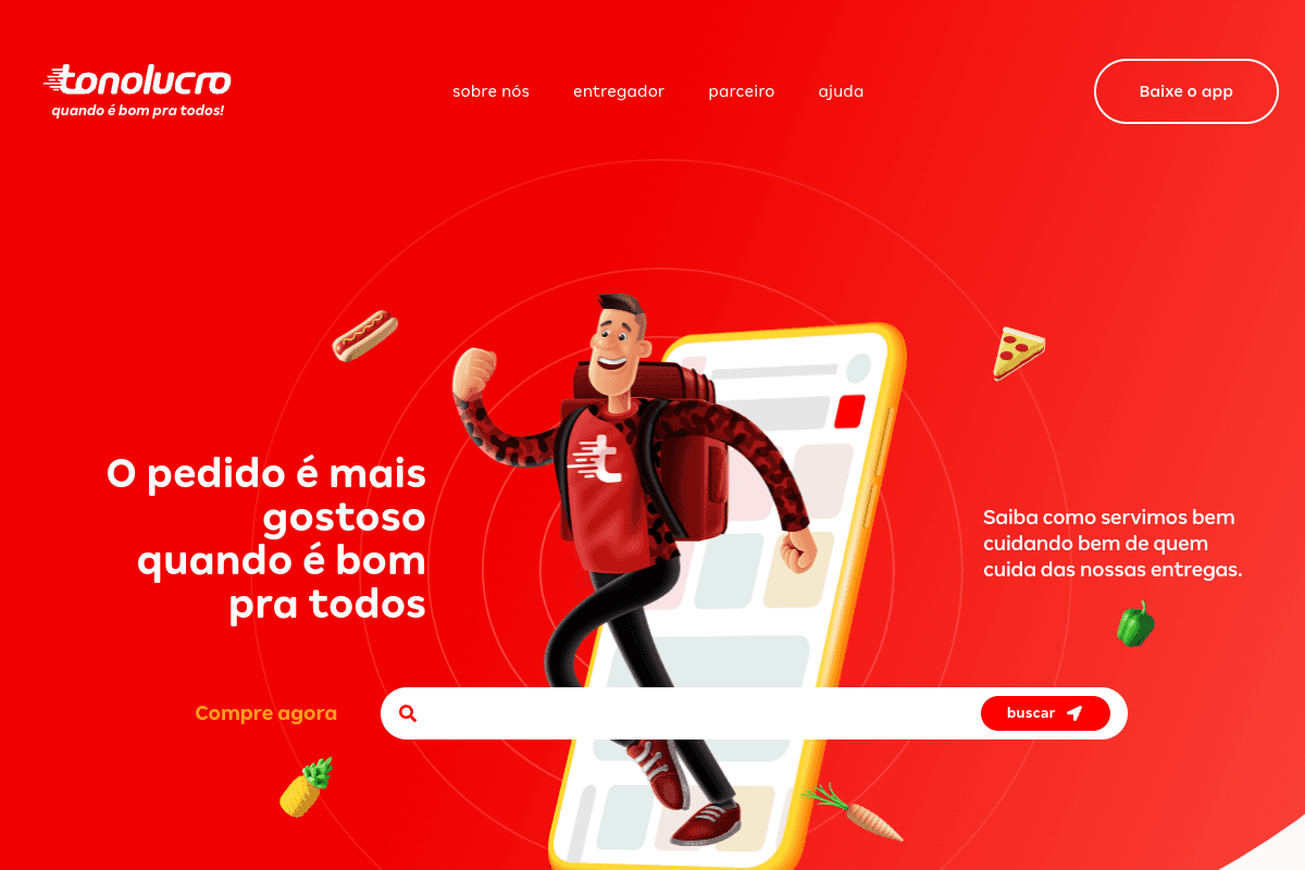 Site do fornecedor de Tonolucro