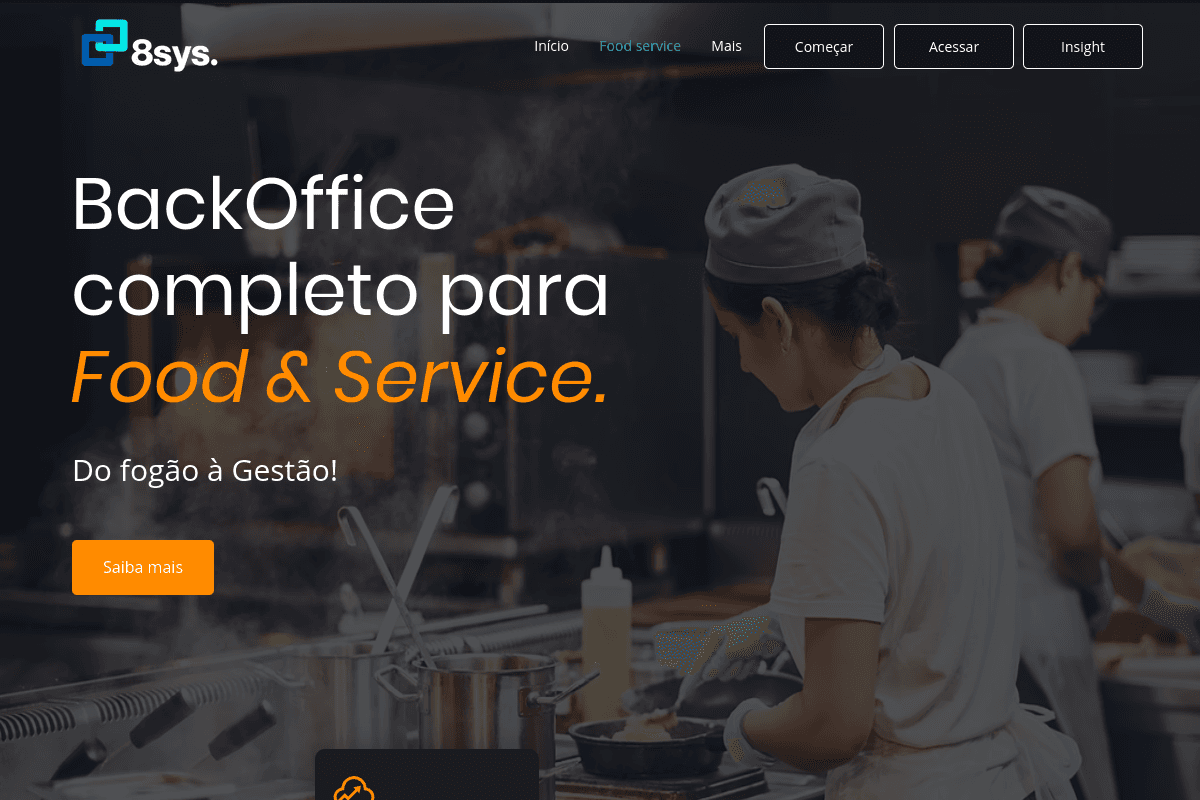 Site do fornecedor de 8sys