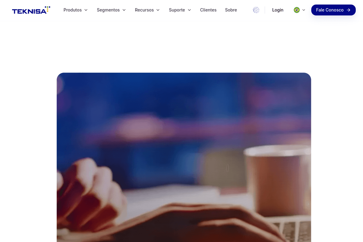 Site do fornecedor de Teknisa
