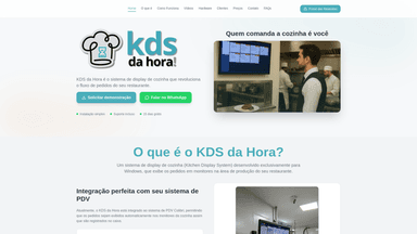 Logo KDS da Hora